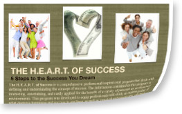 speaking program by Dawn Billings: The Heart of Success Program