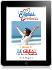 Choose to BE GREAT Life Success Workbook for Women