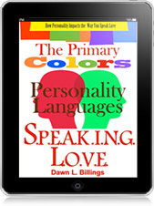 The Primary Colors of SPEAKING LOVE. 