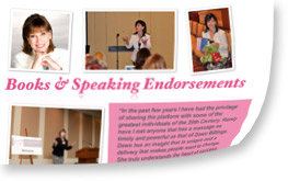 Speaking and Book Endorsement